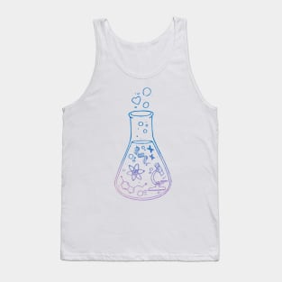 Copy of Science Glass Flask Biotech Microbiology Lab Tank Top